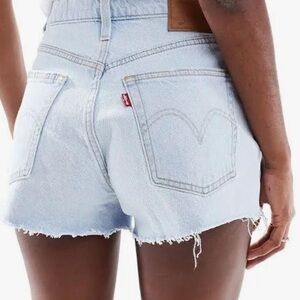 Levi's Women's Light Blue Denim Shorts